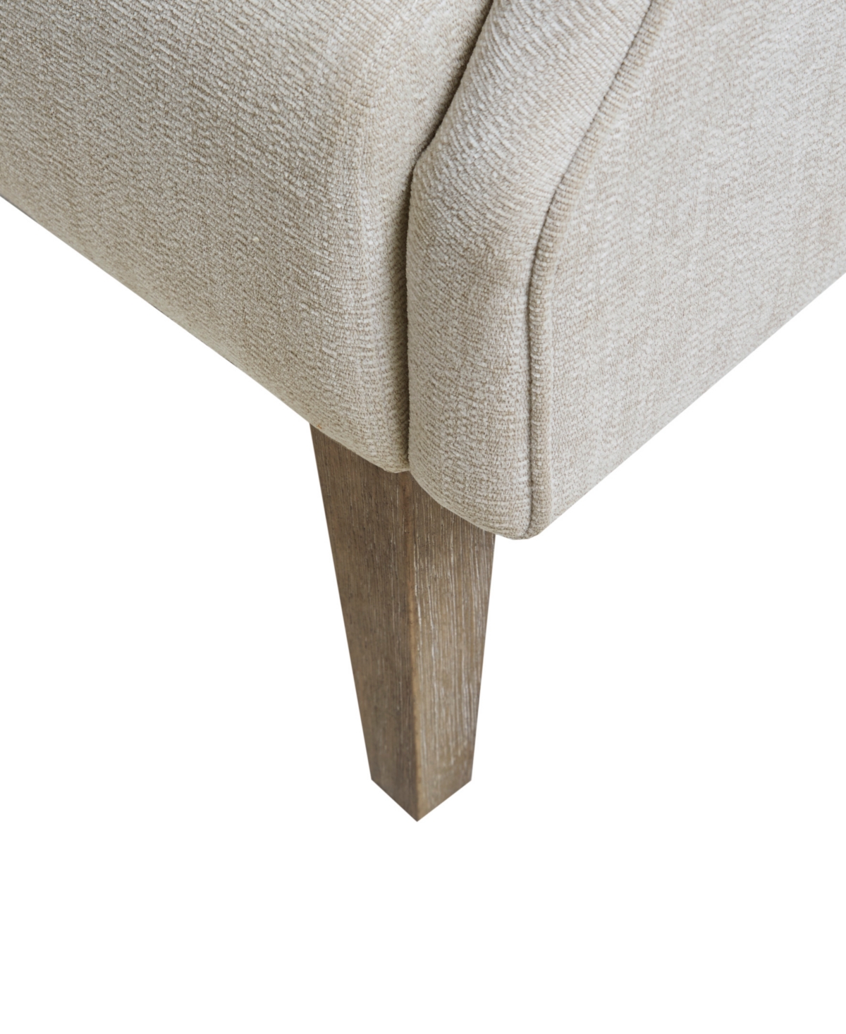 Martha Stewart Collection Malcom Wing Back Accent Chair In Taupe