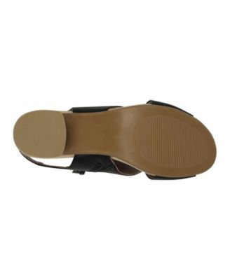 Women's Keefa Cross Strap Slingback Heeled Sandals