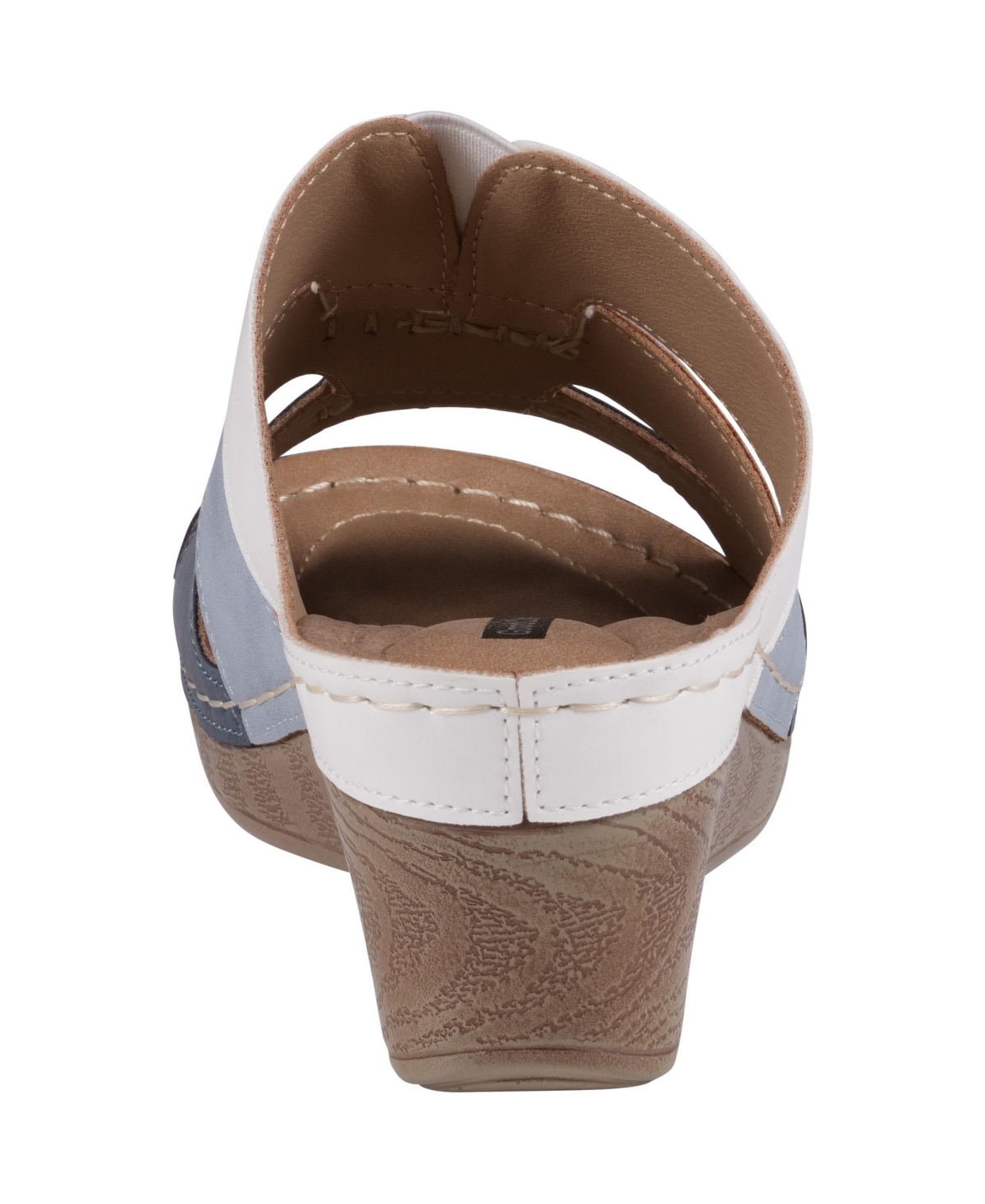 Gc Shoes Women's Delores Triple Band Wedge Sandals