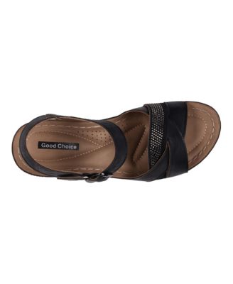 Women's Monaco Crisscross Wedge Sandals