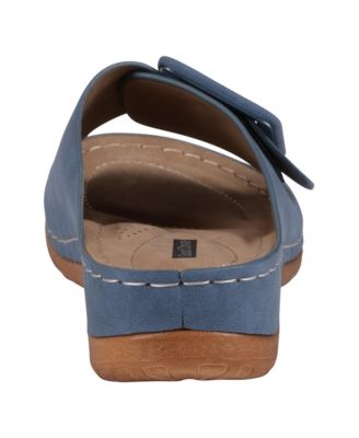 Women's Hamden Buckle Comfort Wedge Sandals