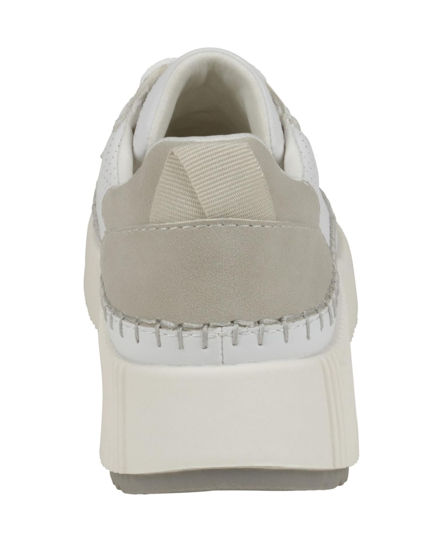 Женские кроссовки GC Shoes Madrid Lace Up, цвет: Бежевый / Белый — фото 3