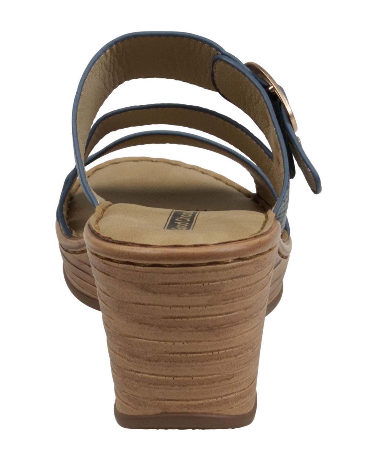 Gc Shoes Women's Odalis Buckle Comfort Wedge Sandals