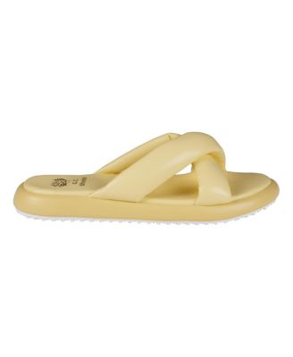 Women's Nalani Crisscross Slide Flat Sandals