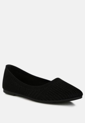 Womens Ammie Solid Casual Ballet Flats