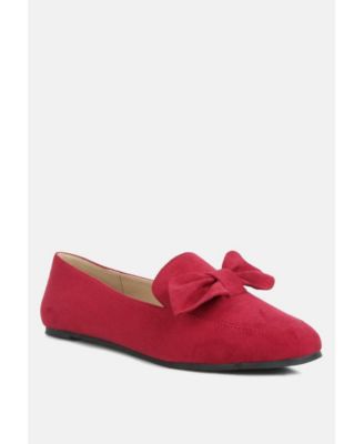 Womens Remee Front Bow Loafers