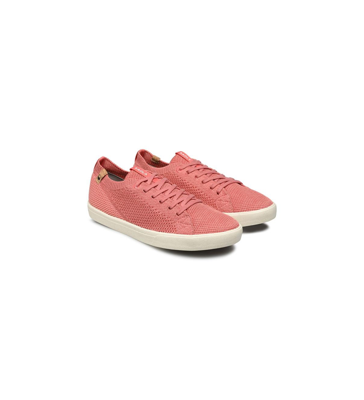 Women Sneaker Cannon Knit - White/peach