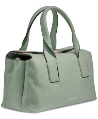 Amagansett Soft-Rolled Leather Satchel with Sculpted Magnet Closure