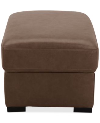 Radley 32"  Leather Ottoman, Created for Macy's