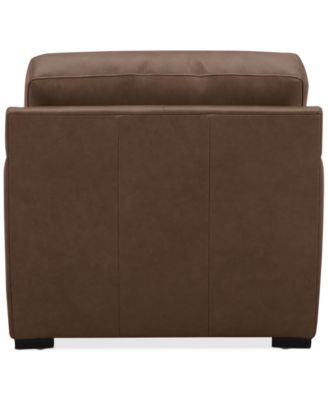 Radley 38" Leather Chair, Created for Macy's