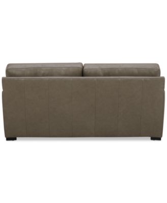 Radley 74"  Leather Apartment Sofa