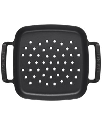 Alpine Outdoor Collection Enameled Cast Iron Square Grill Basket