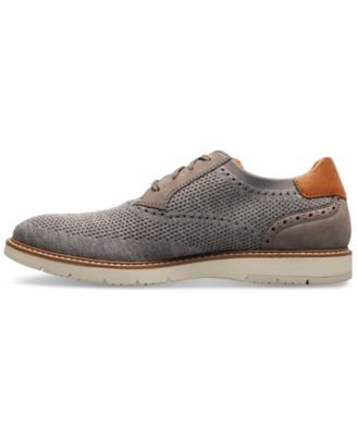 Men's Vibe Lace-Up Knit Wingtip Oxford Shoes