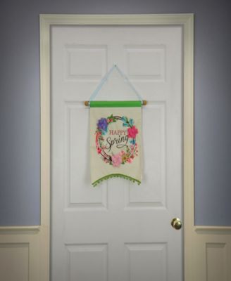 18" Happy Spring Banner