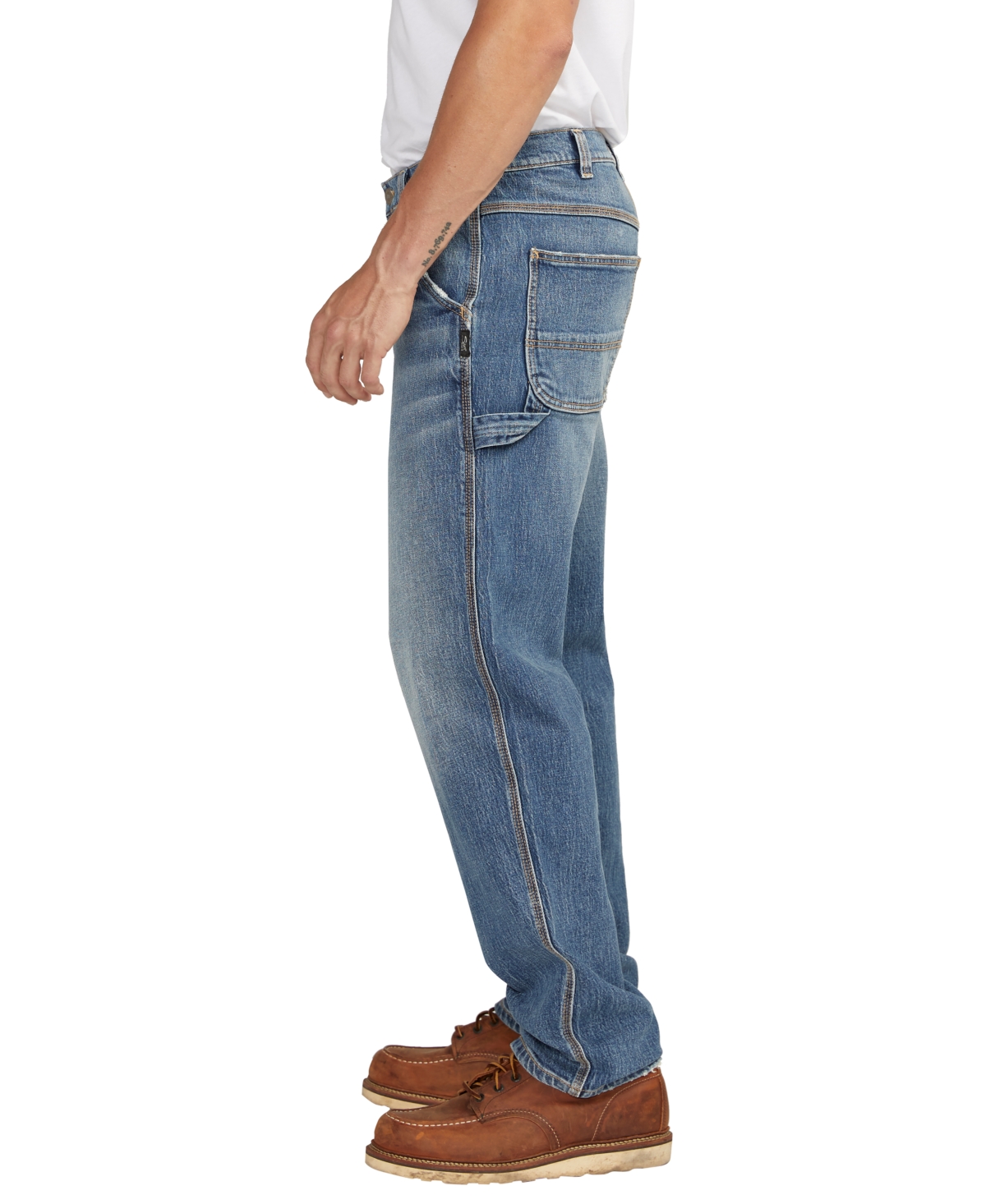 Silver Jeans Co. Men's Relaxed Fit Painter Jeans