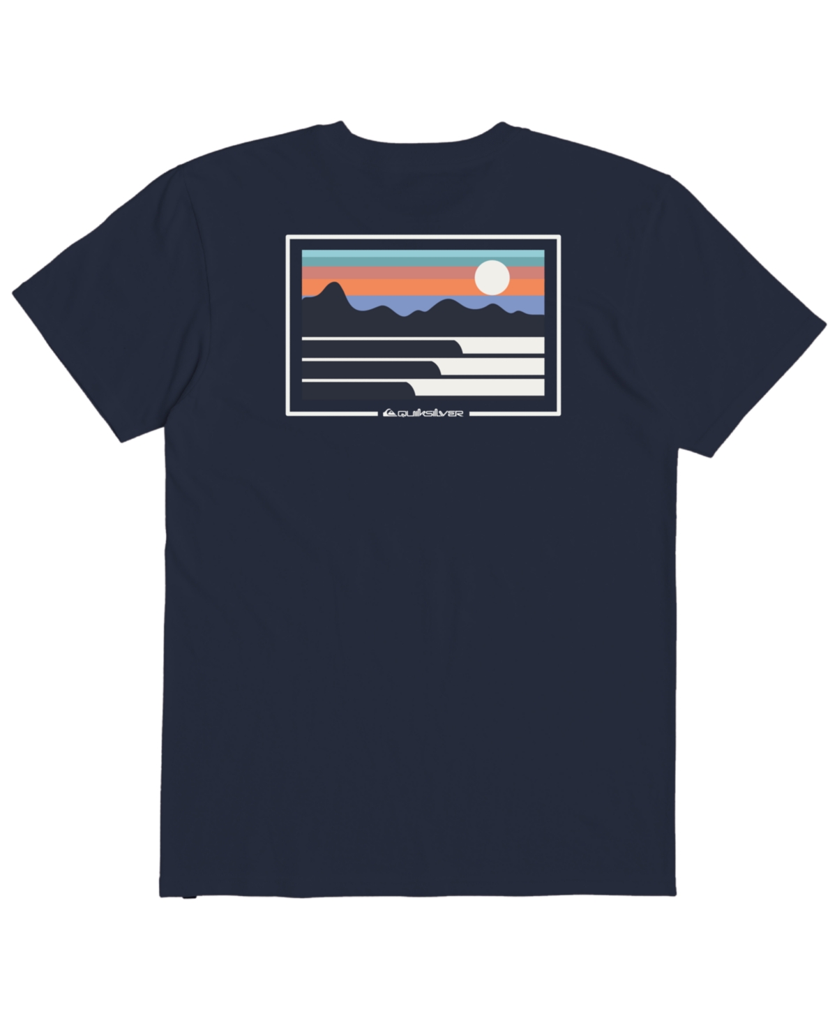 Men's Land And Sea T-shirt - Dark Navy