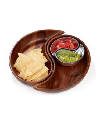 Yin Yang Chip and Dip Set, 4 Pieces