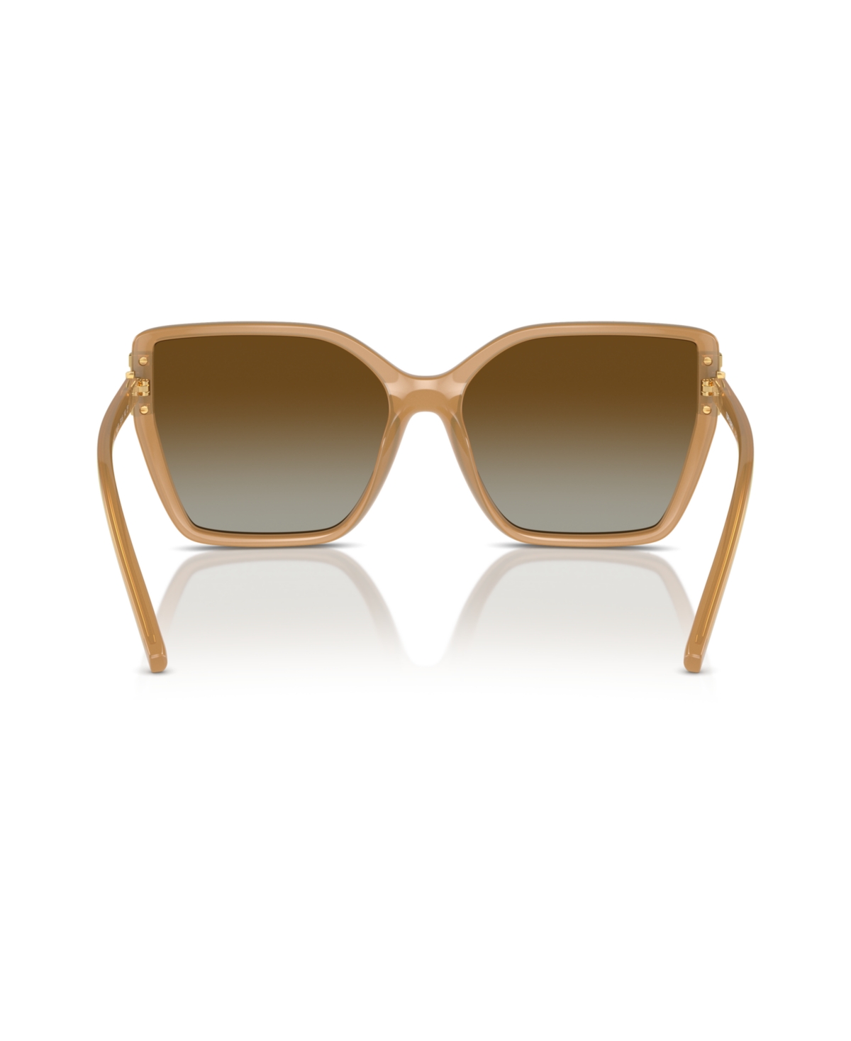 Shop Tory Burch Women's Polarized Sunglasses, Ty9076u In Milky Brown