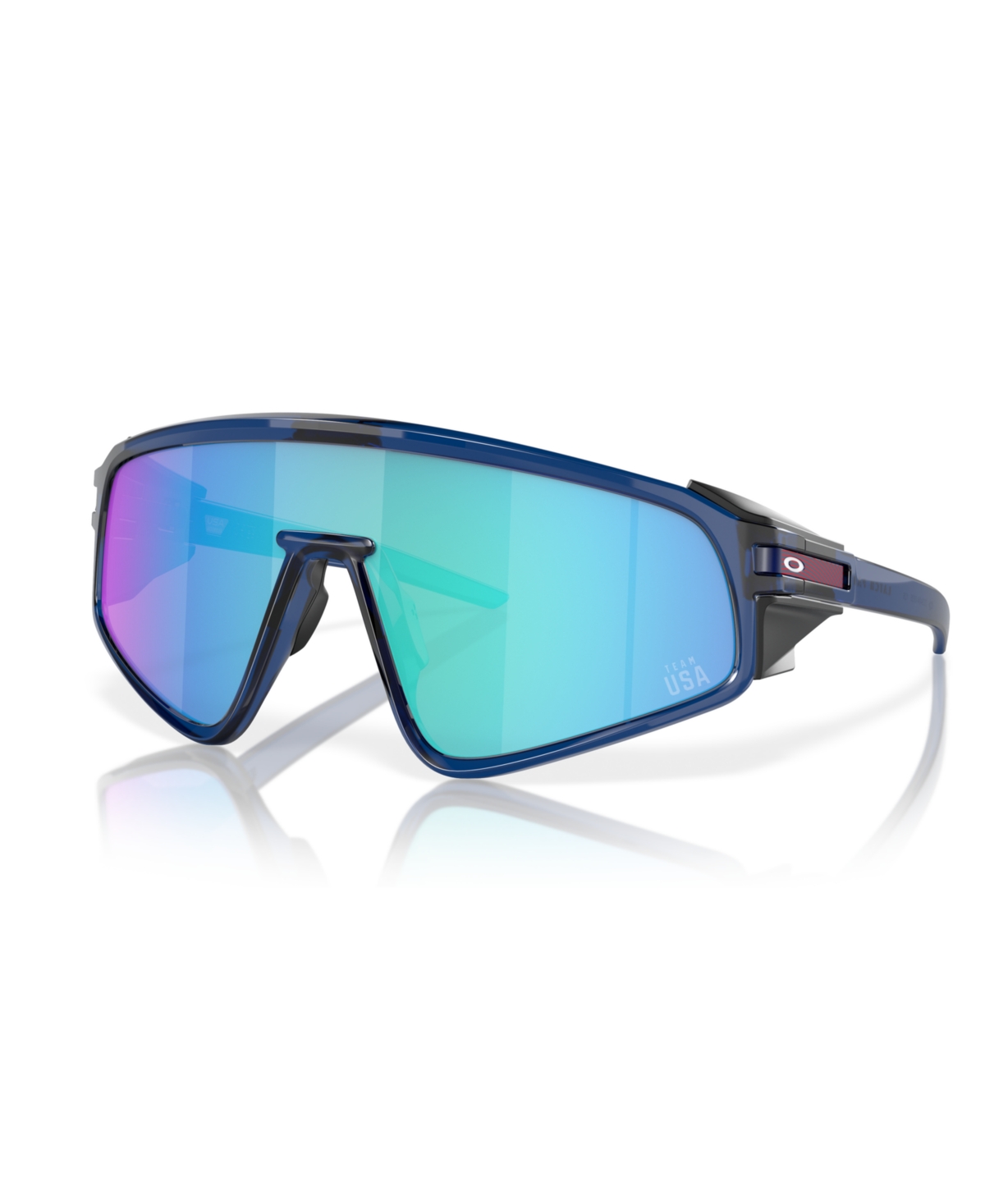 Oakley Unisex Sunglasses, Latch Panel Team Usa Oo9404 In Transparent Blue