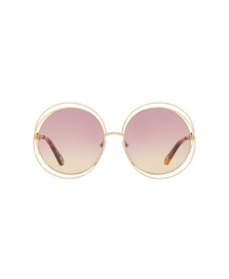  Women's Round Metal Sunglasses, CH0045S 