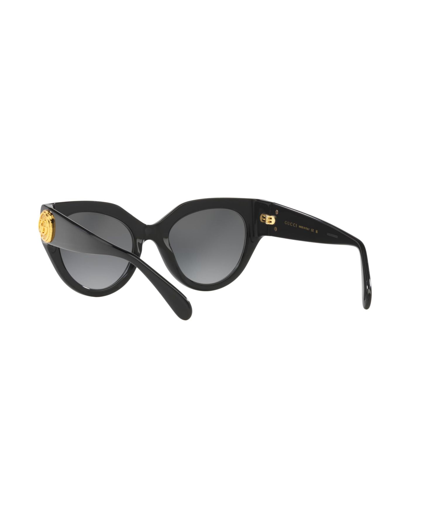 Женские солнцезащитные очки Gucci Sunglasses, GG1408S, цвет: Чёрный — фото 7