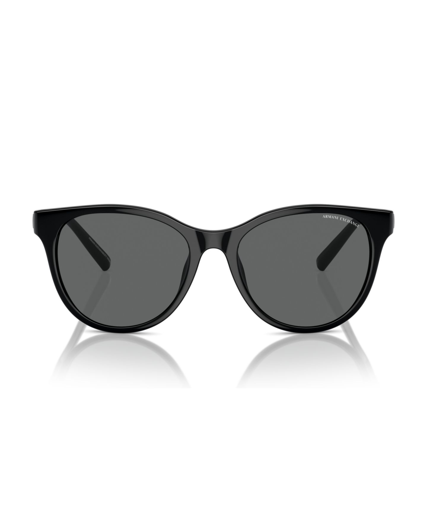 Женские солнцезащитные очки A|X Armani Exchange Sunglasses, Ax4144Su, цвет: Блестящий чёрный — фото 3