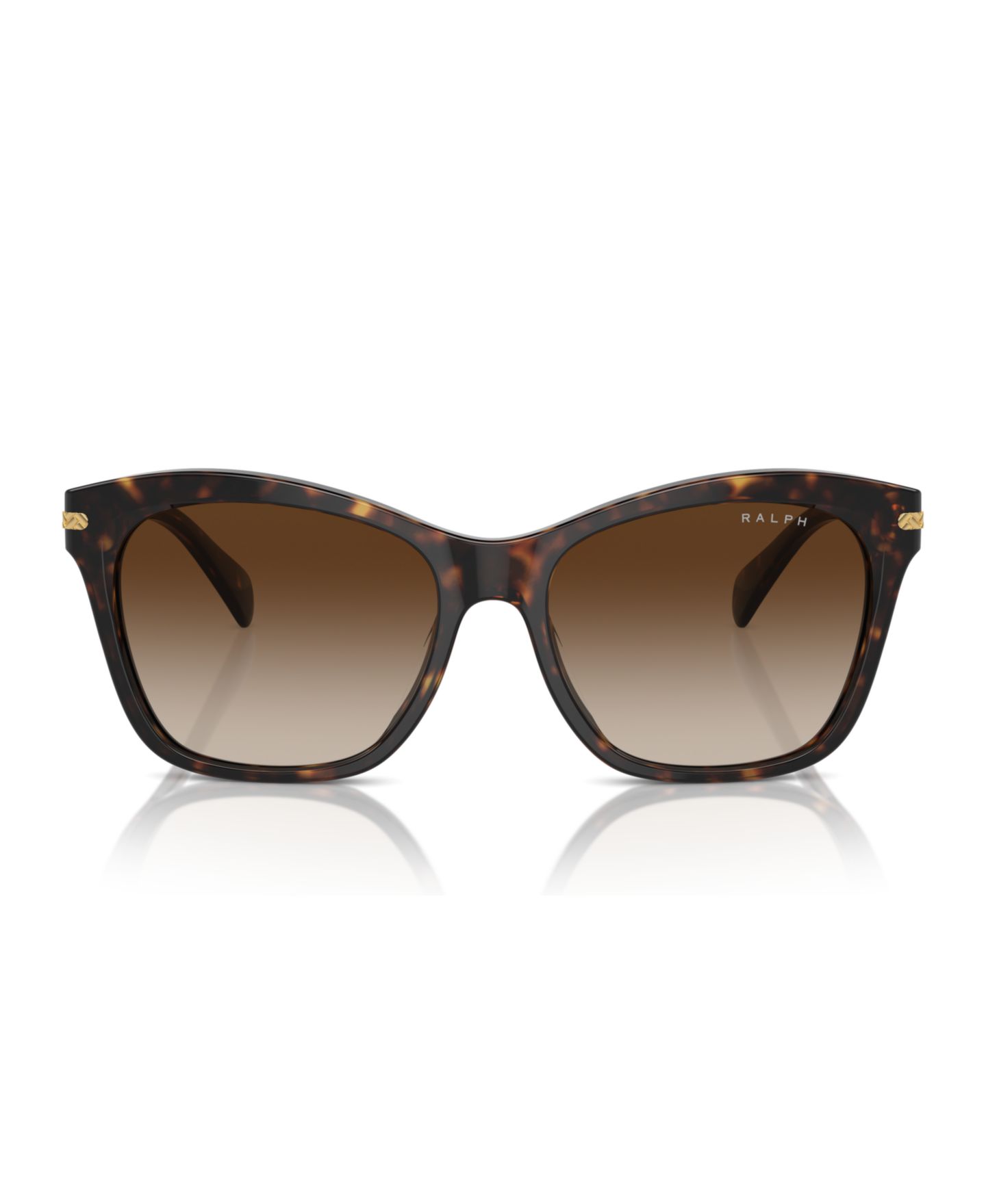 Женские солнцезащитные очки Ralph by Ralph Lauren Sunglasses, Ra5310U, цвет: Блестящий тёмный гавана — фото 4
