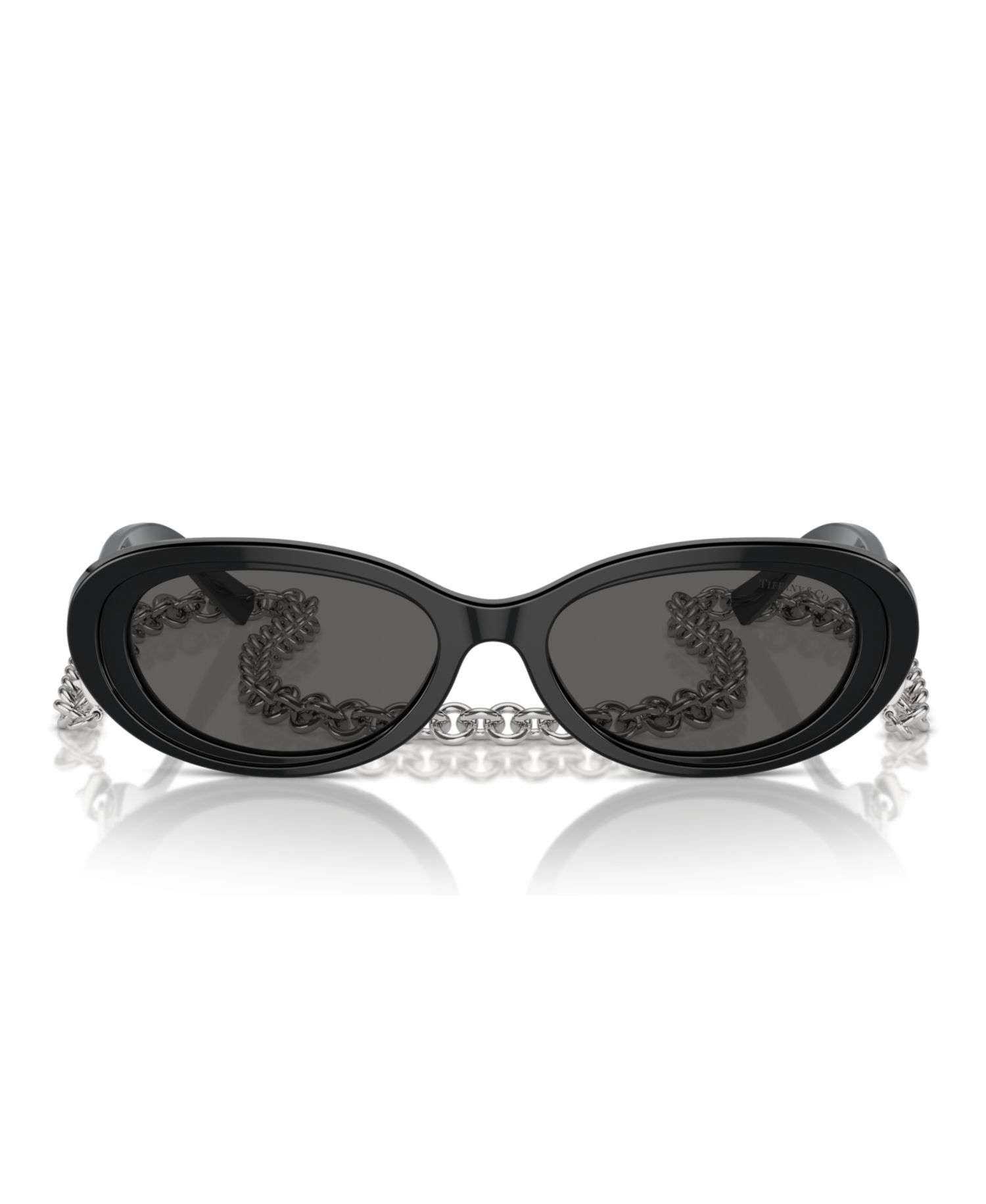 Women's Oval Sunglasses w/Chain, Tf4221