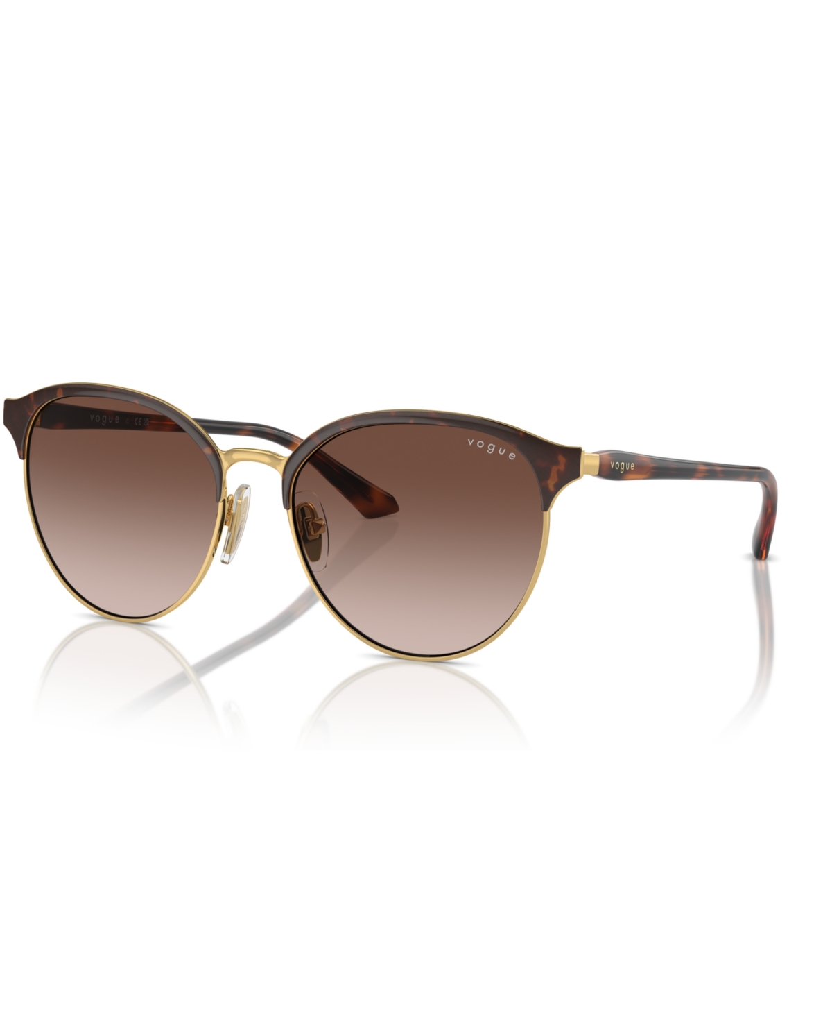 Vogue Eyewear Woman Sunglasses Vo4303s In Brown Gradient