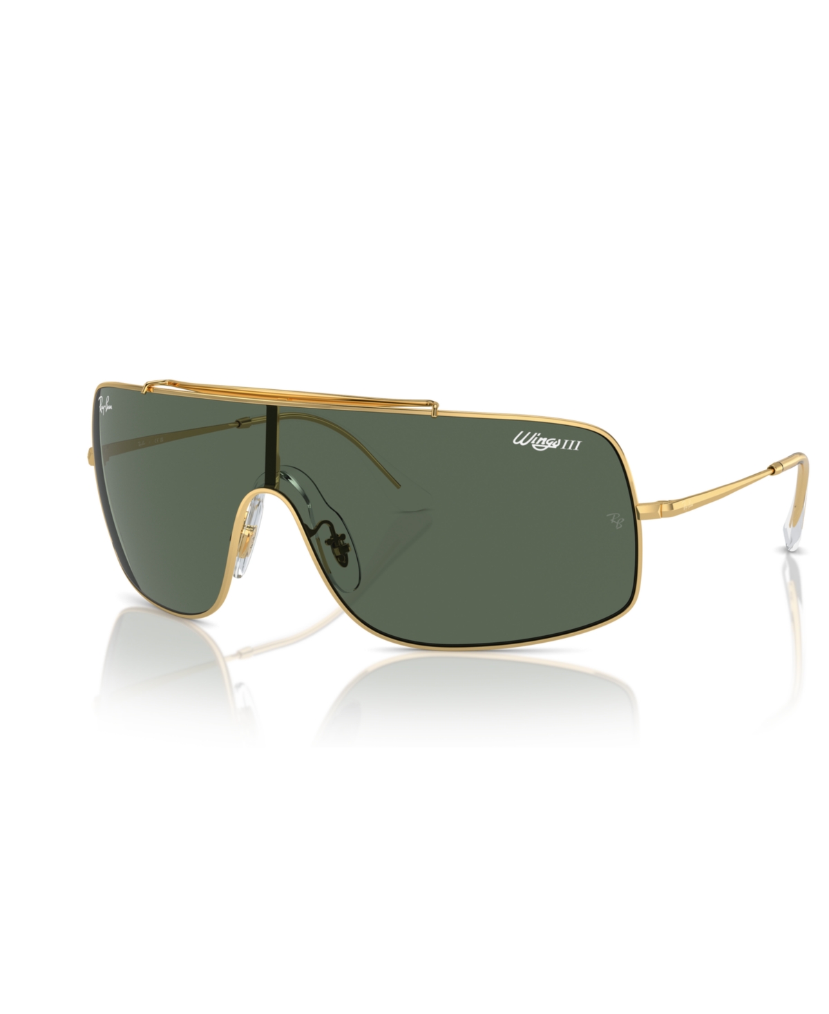 Ray Ban Unisex Sunglasses, Wings Iii Rb3897 In Gold