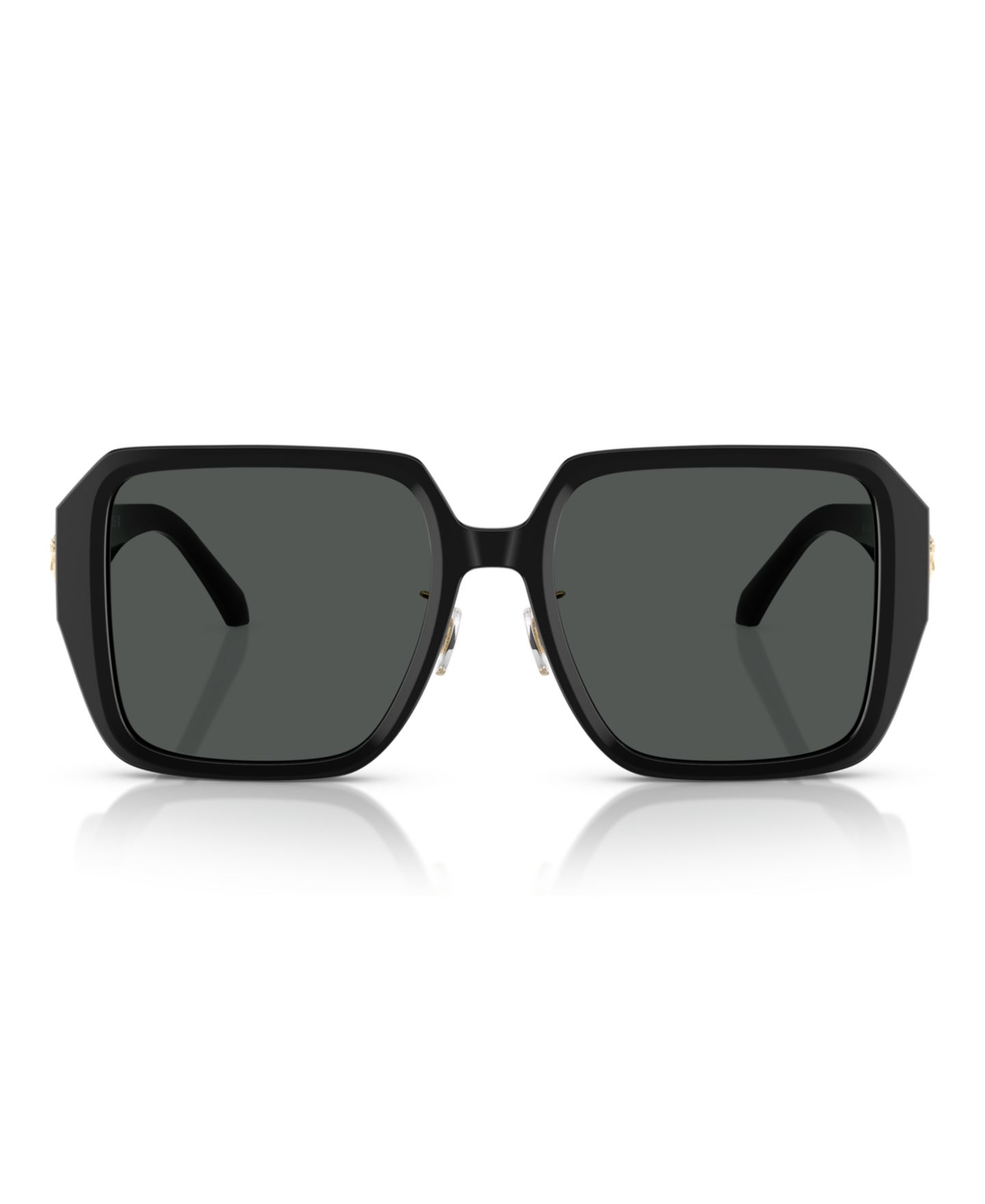 Женские солнцезащитные очки Versace Sunglasses, Ve4472D, цвет: Чёрный — фото 3