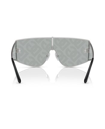 Occhiali Da Sole Dolce & Gabbana Uomo DG2305 – Oro Chiaro 70mm, Made In Italy - Foto 3