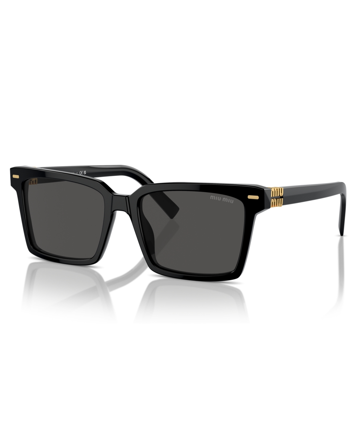 Shop Miu Miu Women's Sunglasses, Mu 13zs In Black