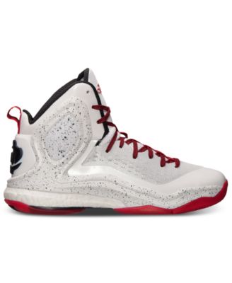 シューズ(男性用) adidas D ROSE 5 BOOST US 8 adidas Men's D Rose 5 Boost Basketball Sneakers from Finish
