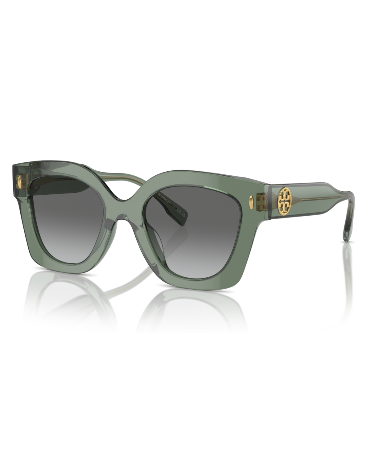 Shop Tory Burch Women's Sunglasses, Ty7201u In Green