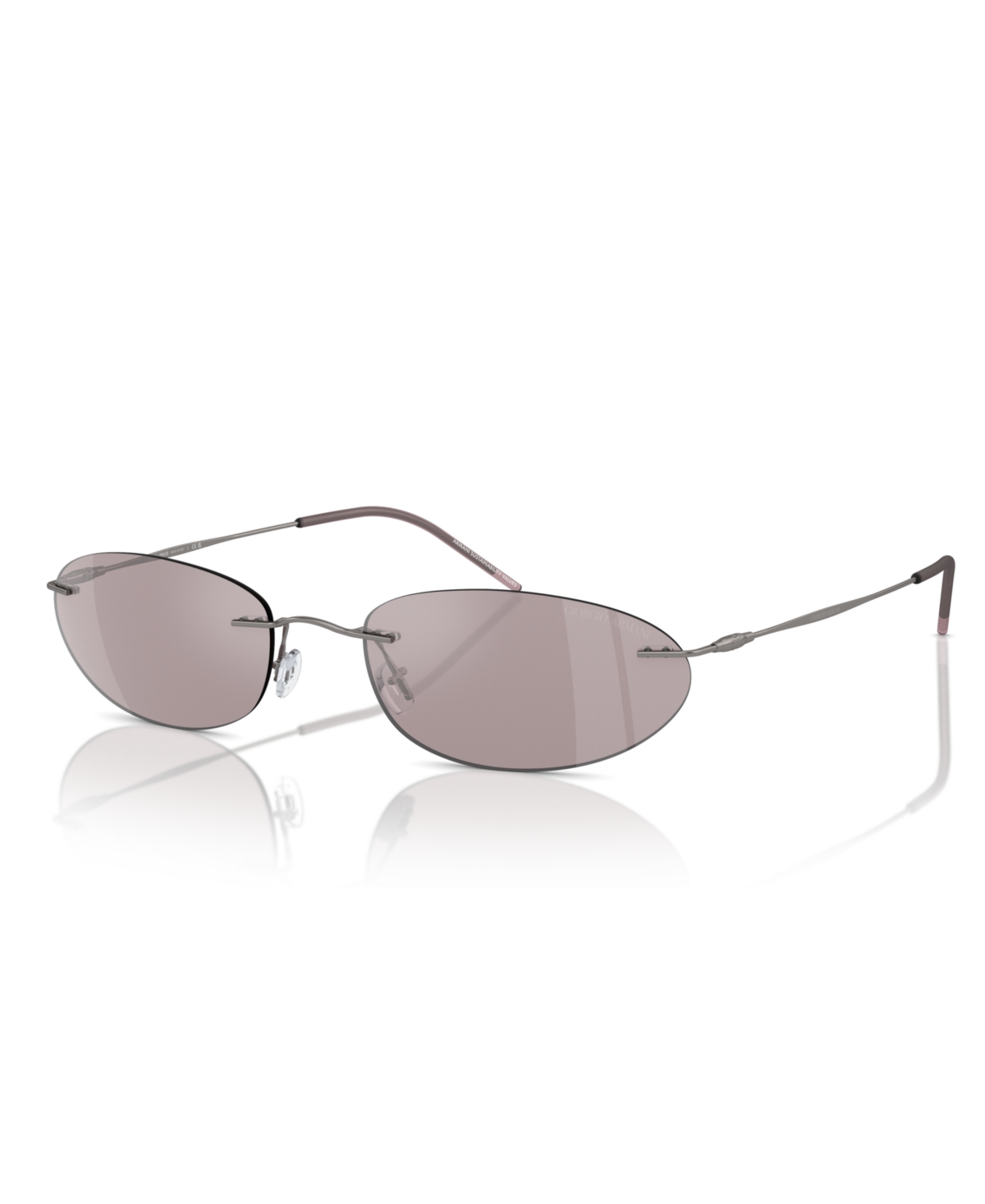 Shop Giorgio Armani Women's Sunglasses, Ar1508m In Matte Gunmetal