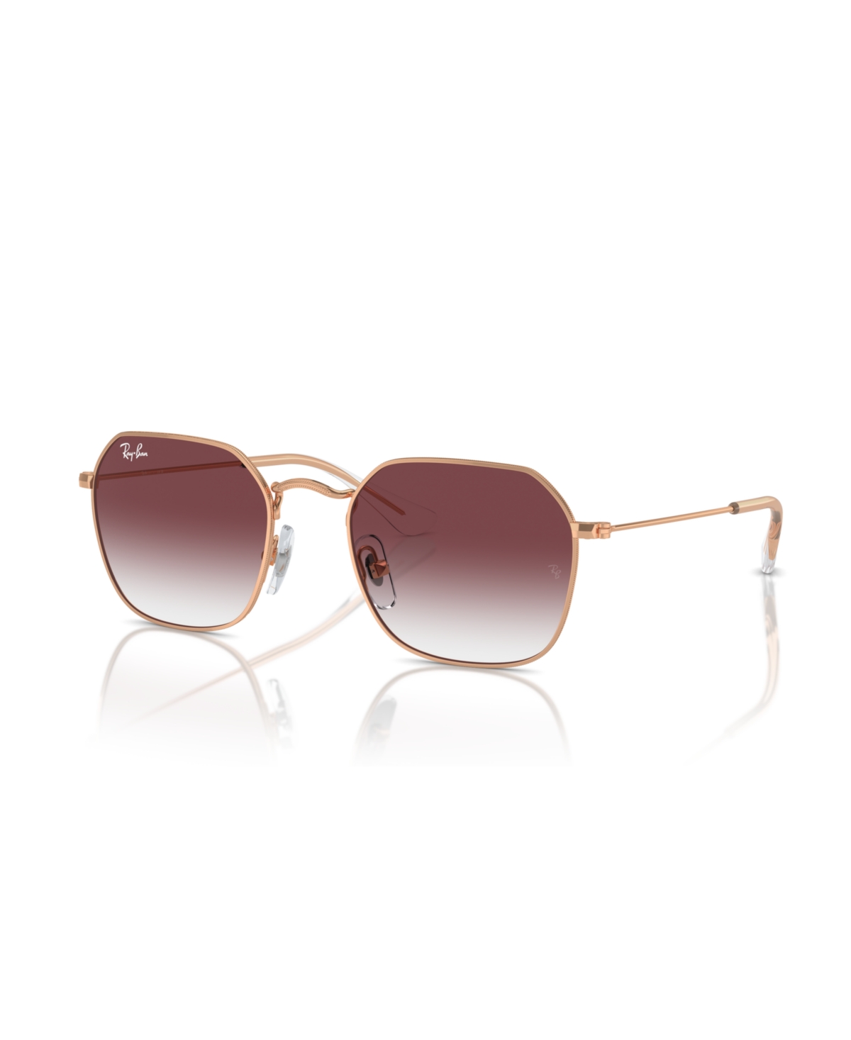 Ray-ban Jr Kid's Sunglasses, Rb9594s In Rose Gold
