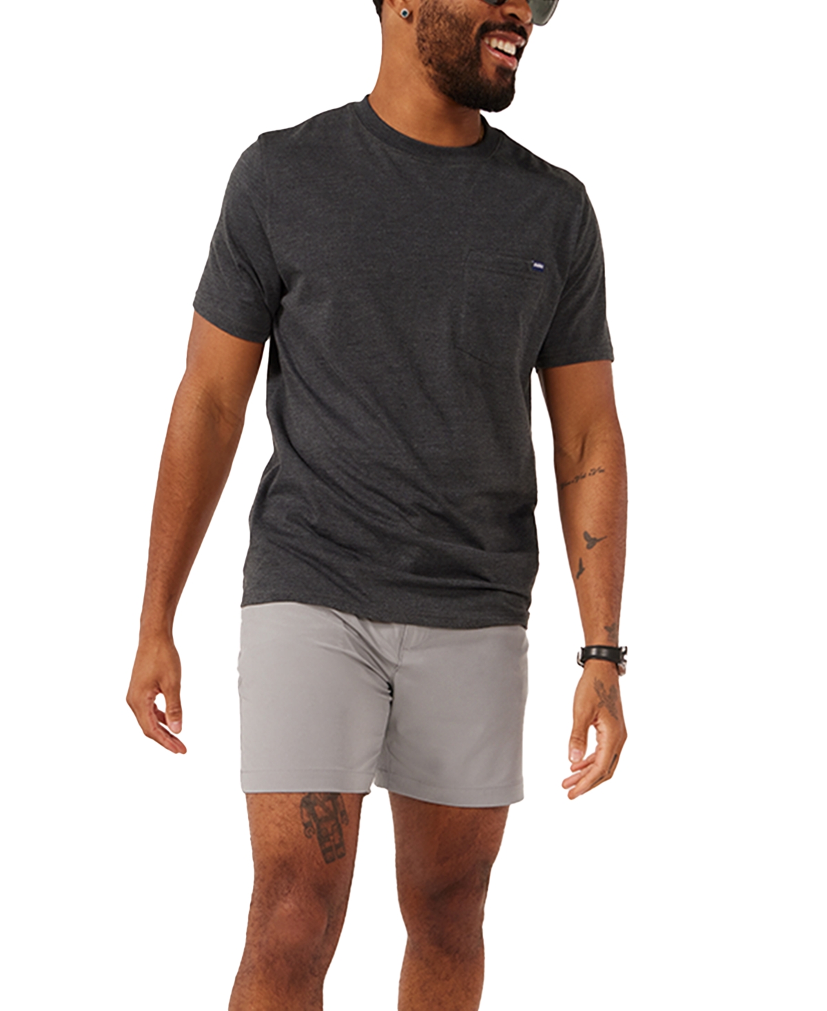 Men's The World's Grayest Standard-Fit Lined 6" Shorts - Medium Gre