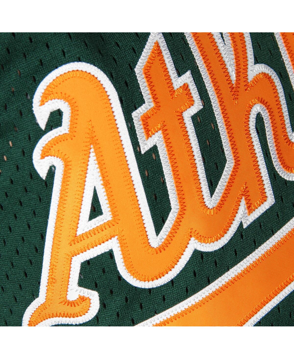 Men's Mitchell & Ness Rickey Henderson Oakland Athletics Cooperstown Mesh Batting Practice Jersey