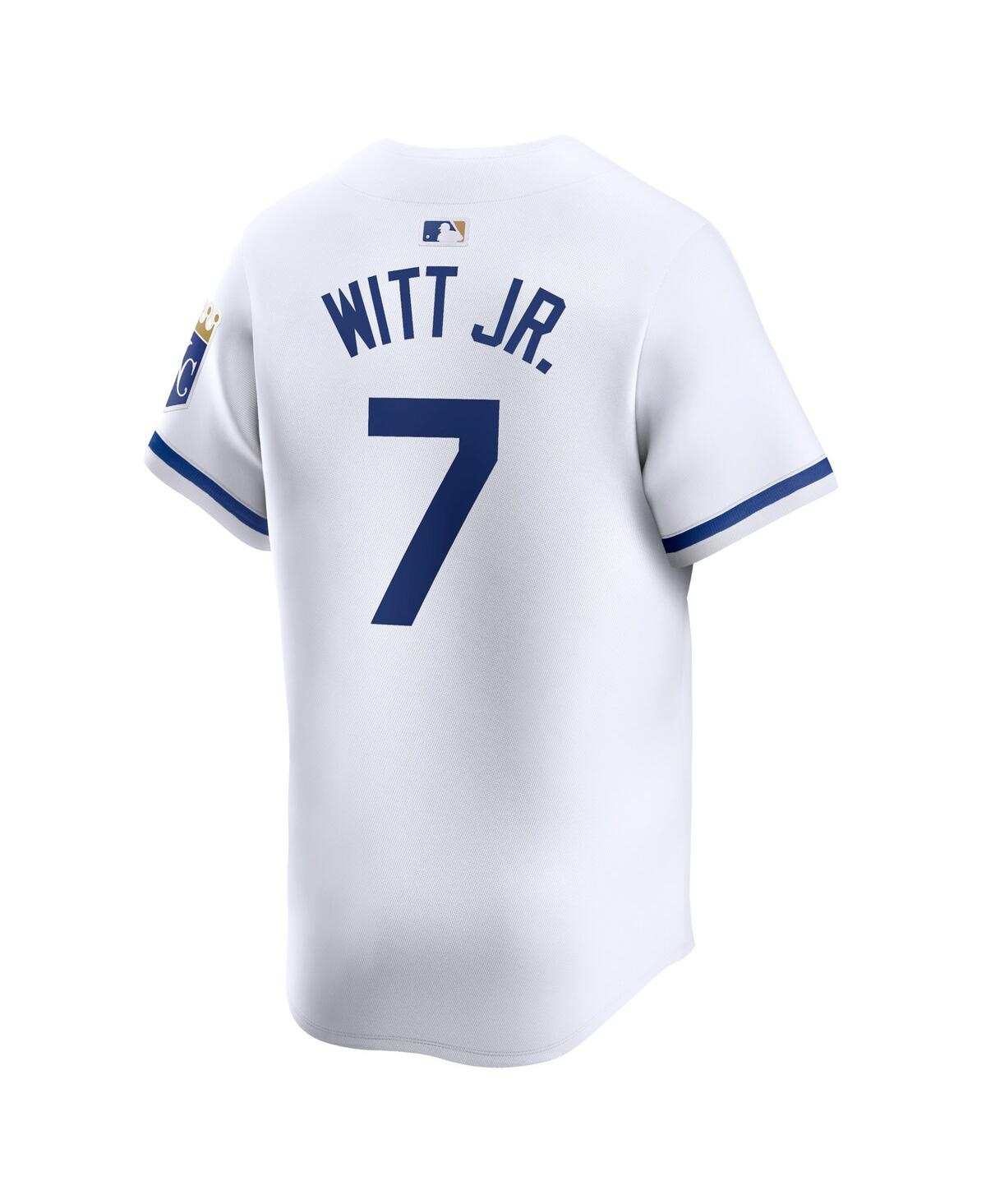 Men's Nike Bobby Witt Jr.Kansas City Royals Home Limited Player Jersey - White