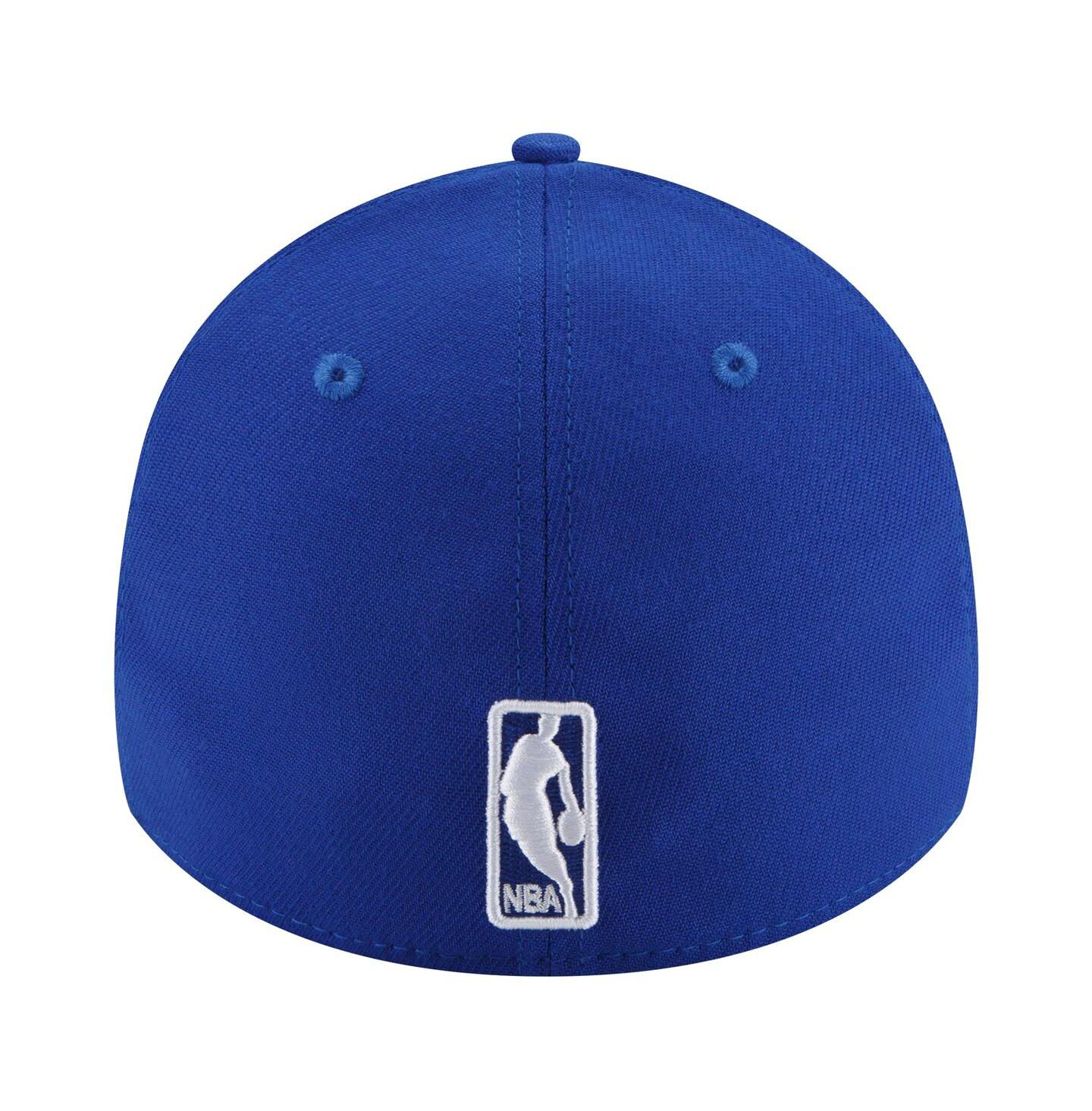 Мужская кепка New Era Royal Golden State Warriors Official Team Color 39THIRTY Flex Hat — фото 2