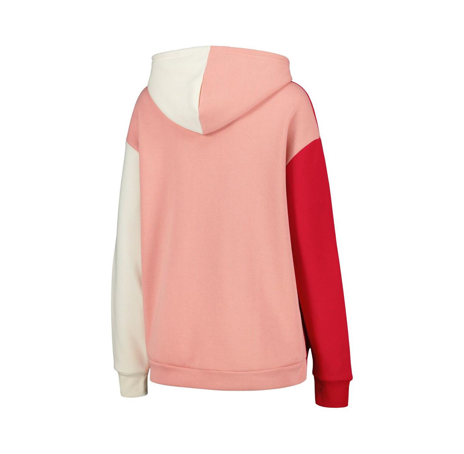 Women's Scarlet Ohio State Buckeyes Hall of Fame Colorblock Pullover Hoodie