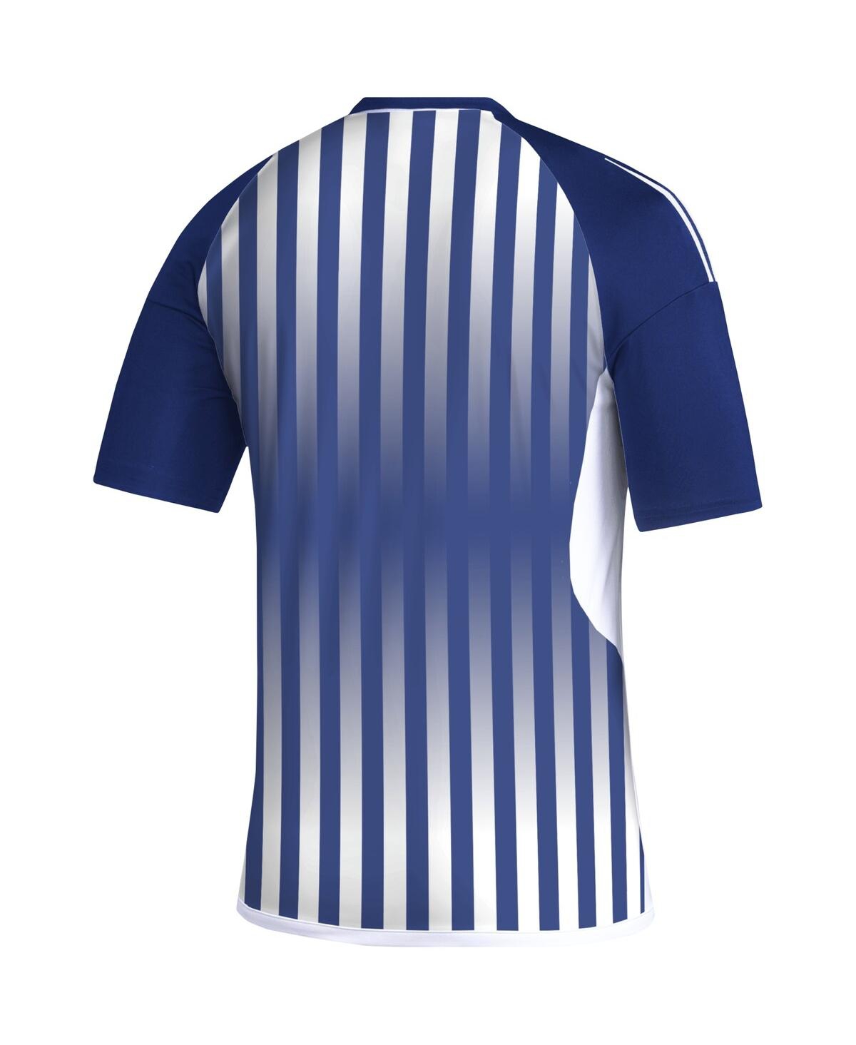 Men's adidasNew York Rangers Aeroready Raglan Soccer Top - Blue