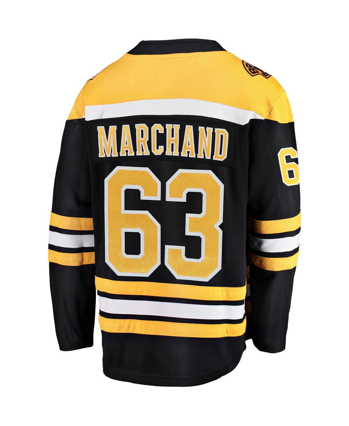 Men's Fanatics Brad MarchandBoston Bruins Home Breakaway Jersey - Black