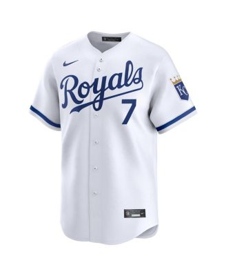 Men's Bobby Witt Jr. White Kansas City Royals Home Limited Player Jersey