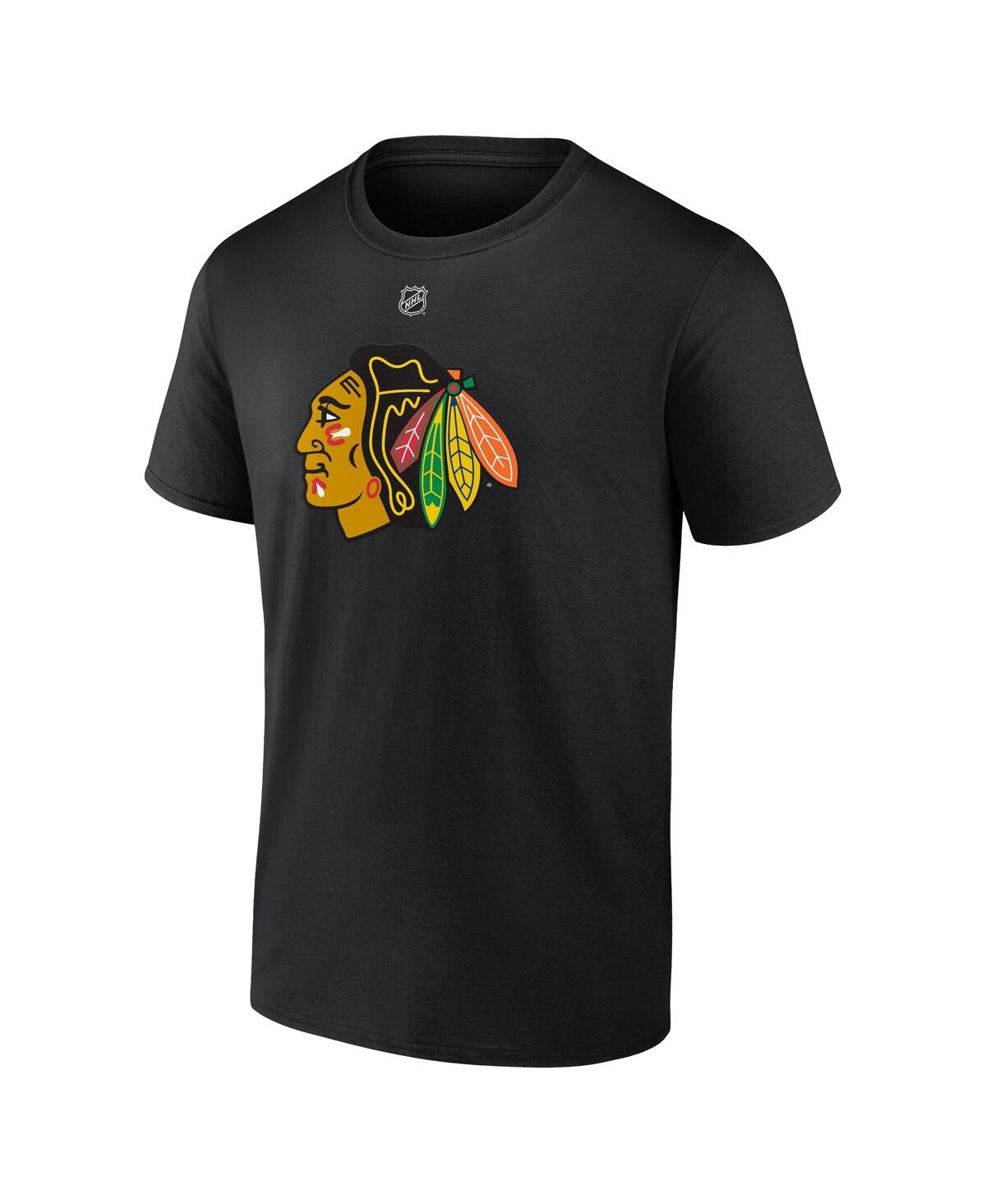 Fanatics Men's  Connor Bedard Black Chicago Blackhawks 2023 Nhl Draft Authentic Stack Player Name And In Black