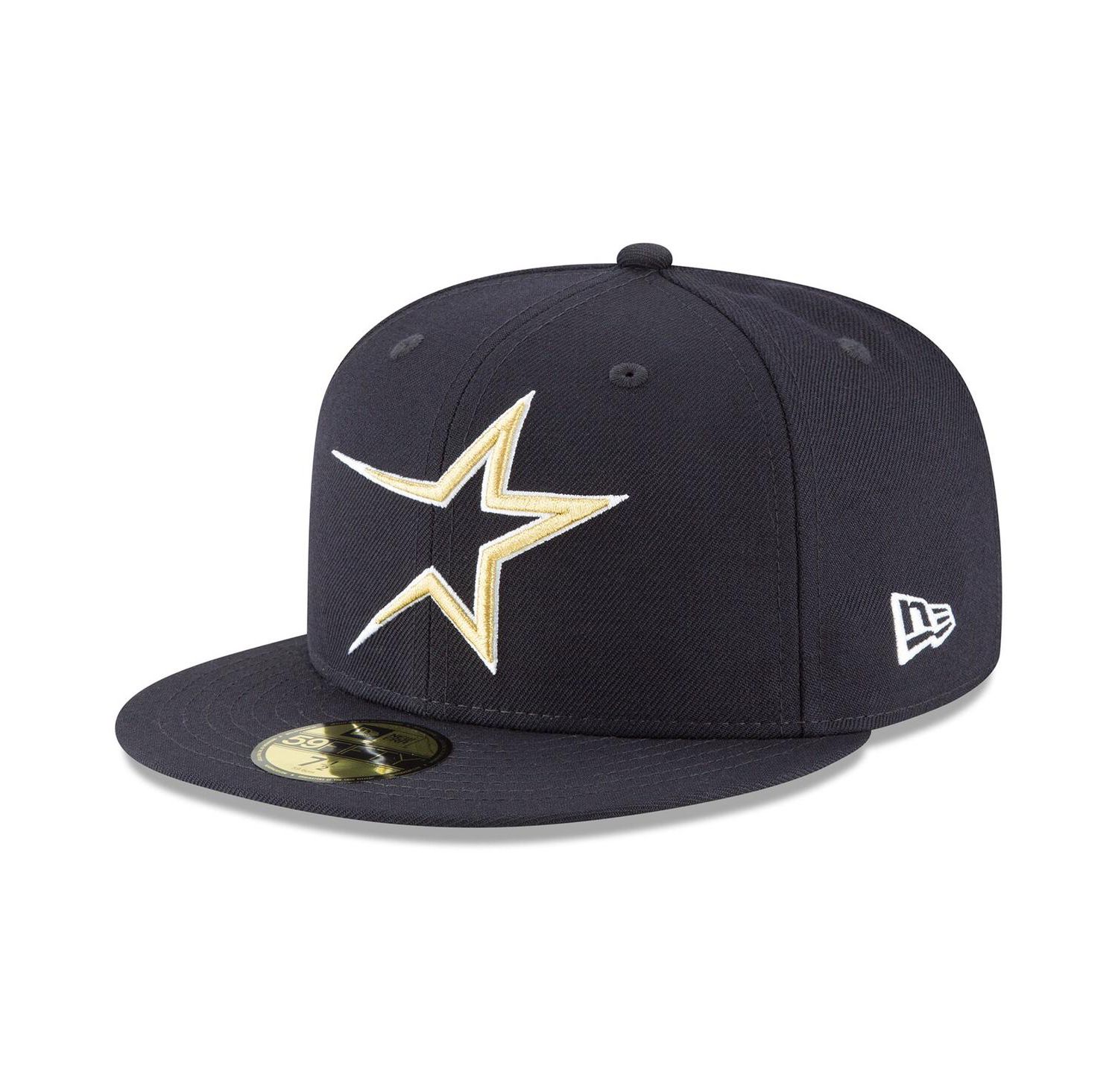 Men's Navy Houston Astros Cooperstown Collection Wool 59FIFTY Fitted Hat