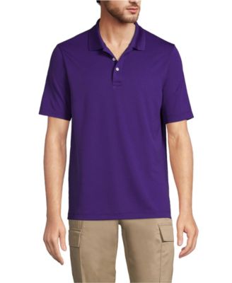 Men's Short Sleeve Solid Active Polo Shirt