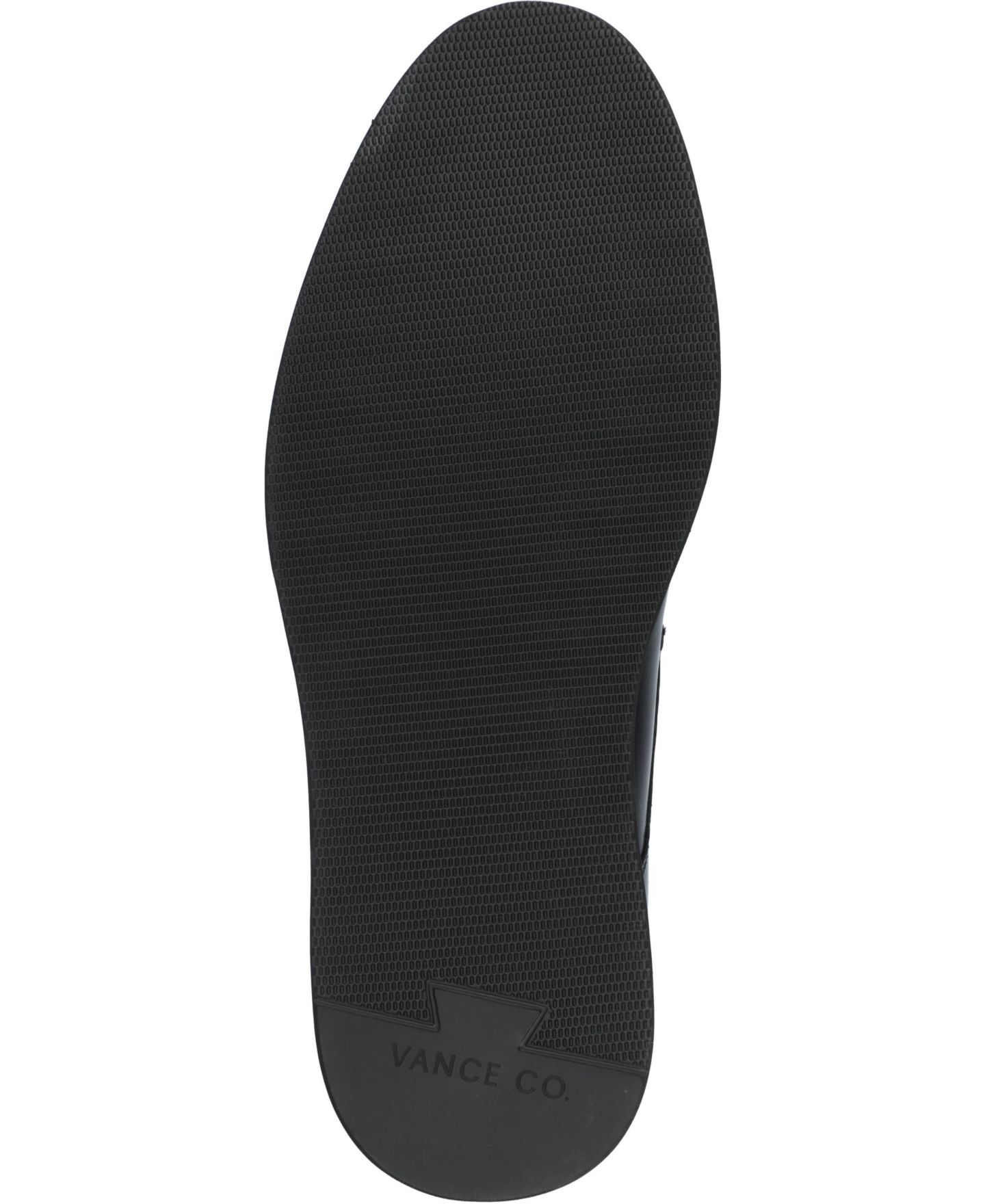 Мужские туфли Vance Co. William Tru Comfort Foam Plain Toe Lace-Up Derby, цвет: Чёрный — фото 5