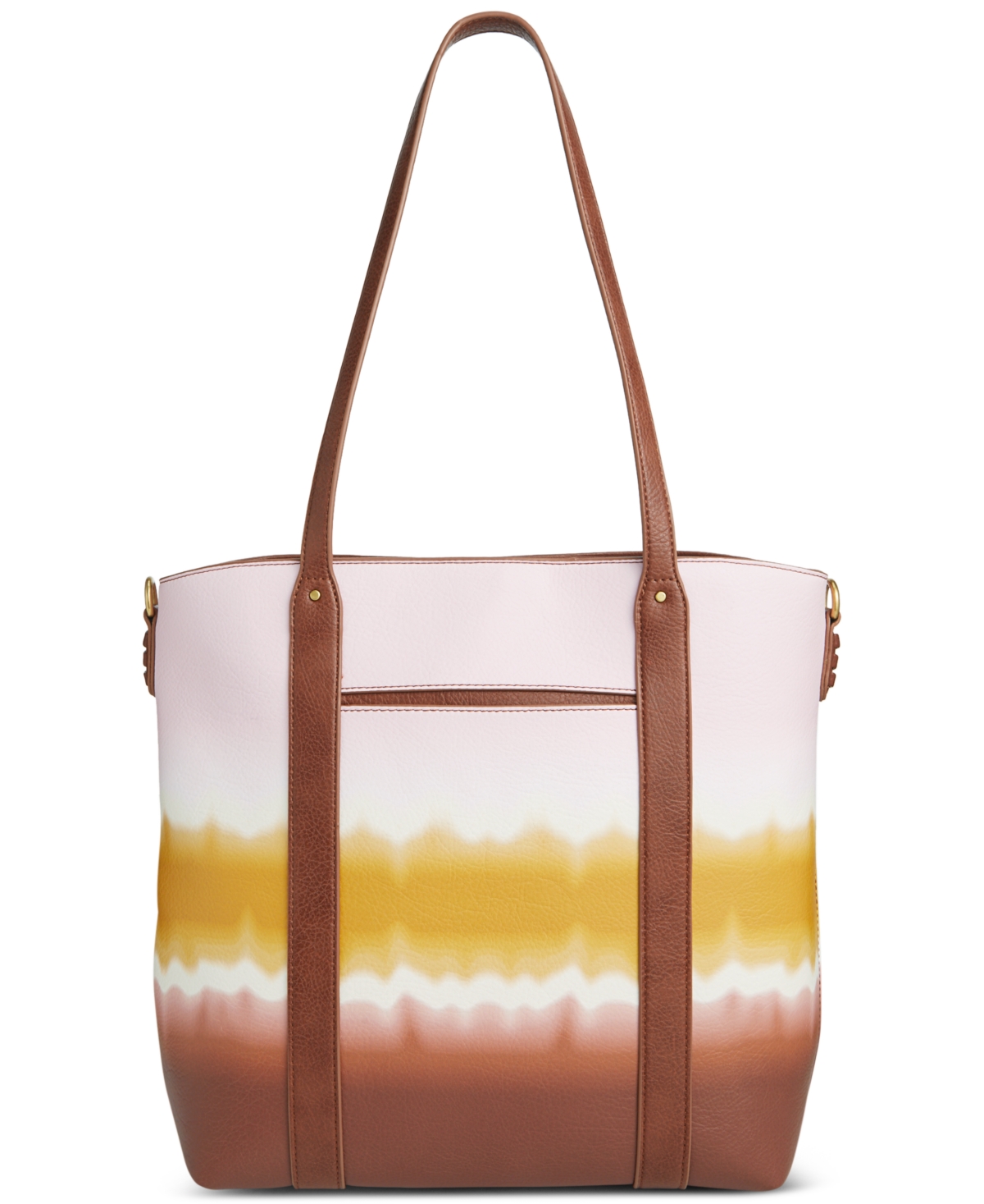 Shop Style & Co Medium Printed Tote, Created For Macy's In Dye Block